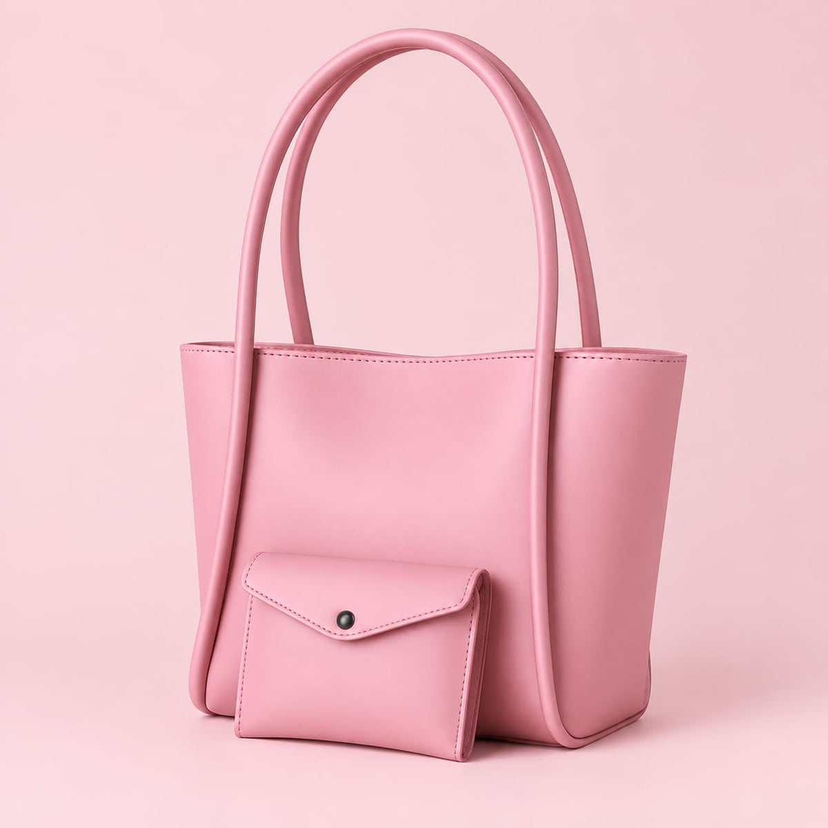 2 PC PINK TOTE