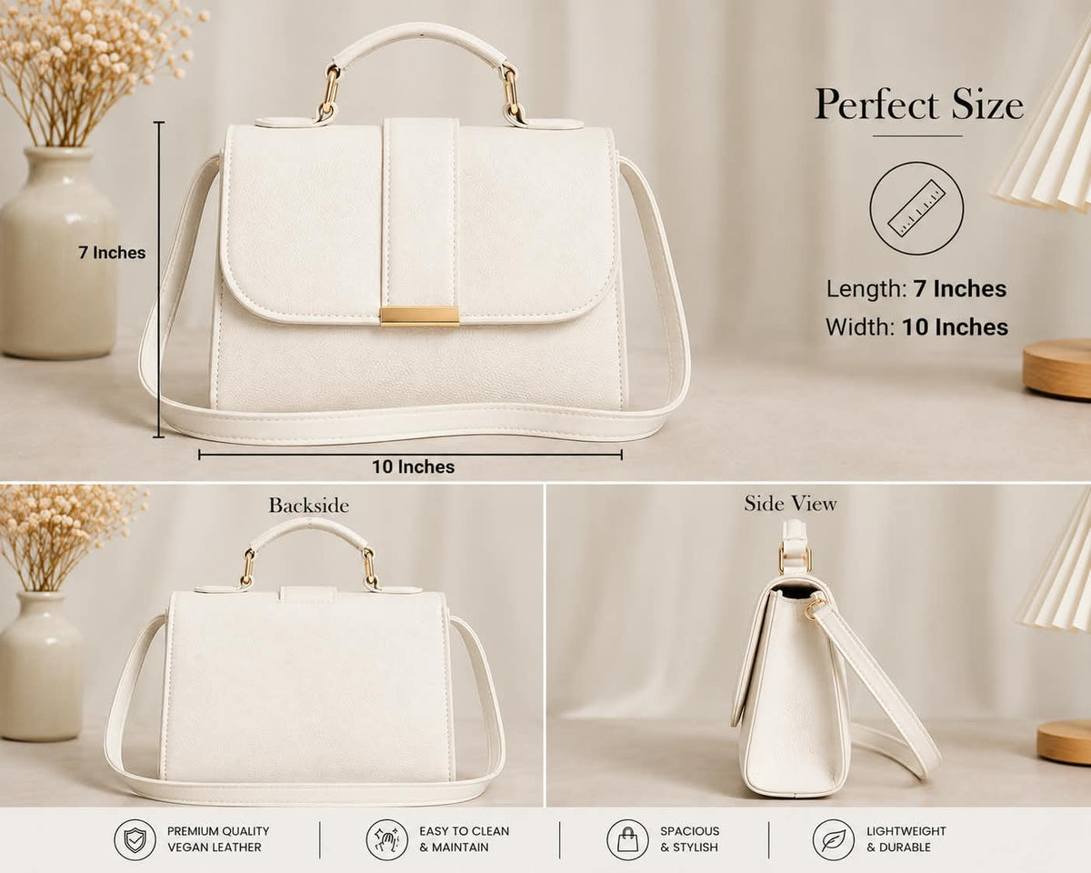 Handle Bag PU Leather
