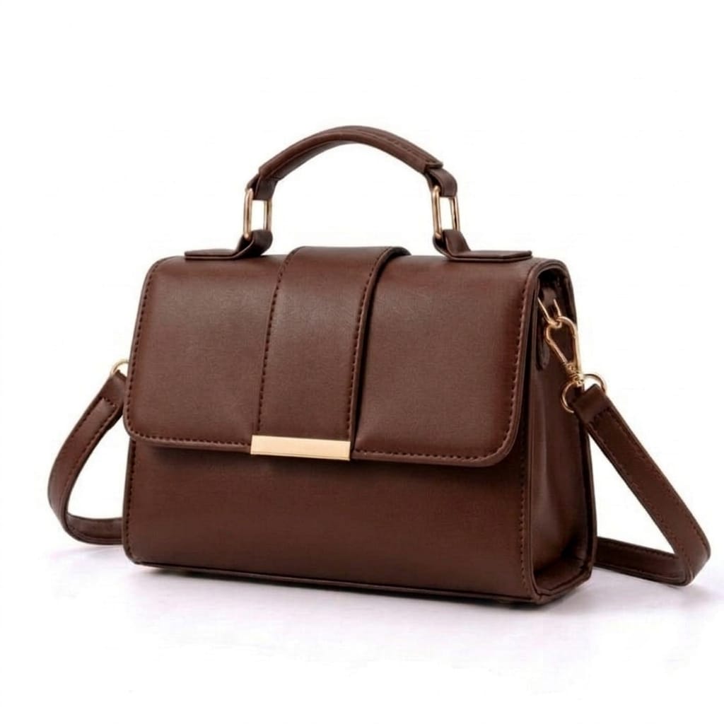 Chocolate Brown Handle bags