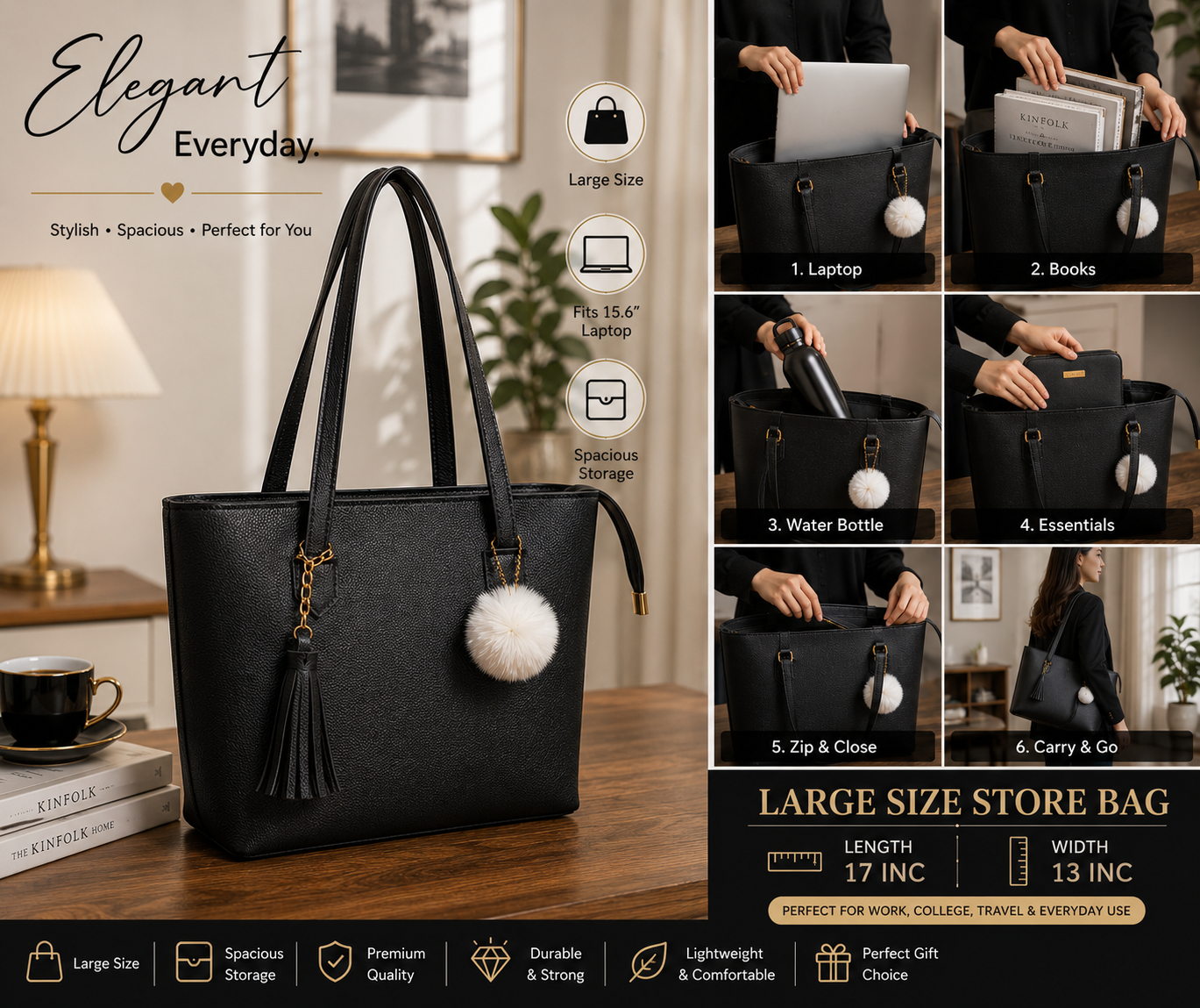 ALIFLAM Tote Laptop Bags