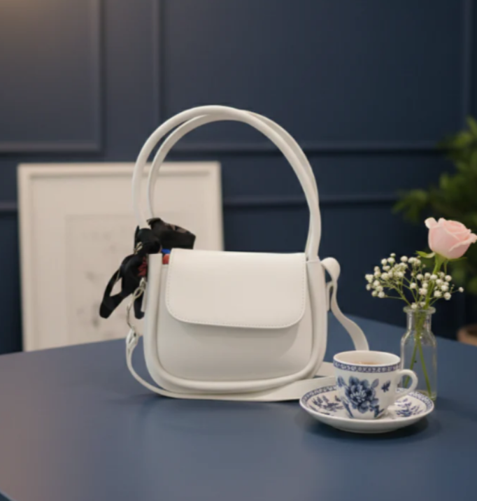 Crossbody Bag with Scarf For Women Fashion AlifLam