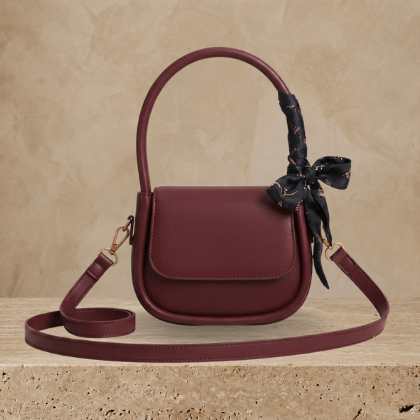 Crossbody Bag with Scarf For Women Fashion AlifLam
