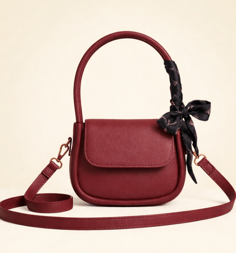 Crossbody Bag with Scarf For Women Fashion AlifLam