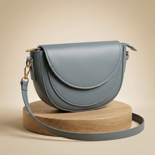 Grey Ruby Shoulder Bag